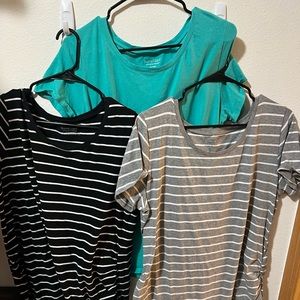 MATERNITY- 3 pack bump start shirts